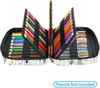 YOUSHARES Colored Pencil Case 220 Slots Pen Case Organizer - Image 5
