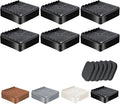 shouwuhho Furniture Risers, 6 Pack Bed Risers by EnjoyLifeEnjoyHappiness