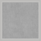 Amanti Art Silver Framed Magnetic Board 27x27 Medium Vision Board