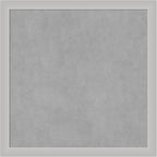 Amanti Art Silver Framed Magnetic Board 27x27 Medium Vision Board by AmantiArt
