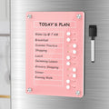 NiHome Acrylic Magnetic To Do List Planning Board by NiHome