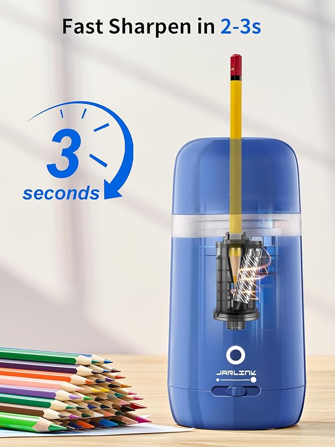JARLINK Automatic Electric Pencil Sharpener - Image 7