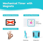 TWENTY5 SEVEN Countdown Timer 7.5 inch; 60 Minute 1 Hour Visual Timer – - Image 2