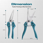 GARTOL 8" Scissors All Purpose Heavy Duty, Ultra sharp Tin Snips - Image 7
