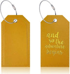 Portable Leather Travel Labels - Image 4
