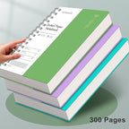 EMSHOI Spiral Dotted Notebook, Dot Grid Journal, 5.7"x8.22" A5 Size, 300 - Image 4