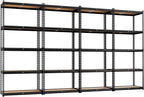 LEVELEVE 5-Tier Storage Shelving Unit, 2020 lbs Capacity, Heavy Duty Adjustable by Enjoyyourlife