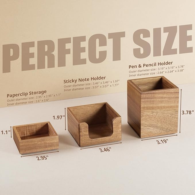 CMLKLZD Desk Organizer Set of 3 - Image 2