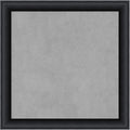 Amanti Art Black Framed Magnetic Board 23x23 Medium Vision Board by AmantiArt