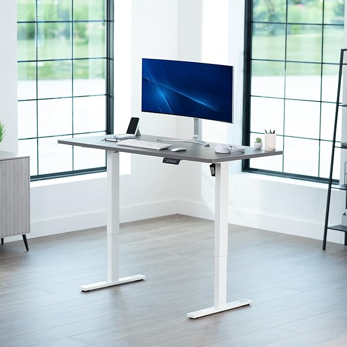 VIVO Electric 60 x 30 in Standing Desk, Memory Height Adjustment, 1B Series - Image 2