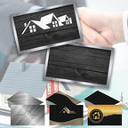 Custom Business Cards Double-Sided Realtor Business Cards Customize by EAQOfficialCustomOnline