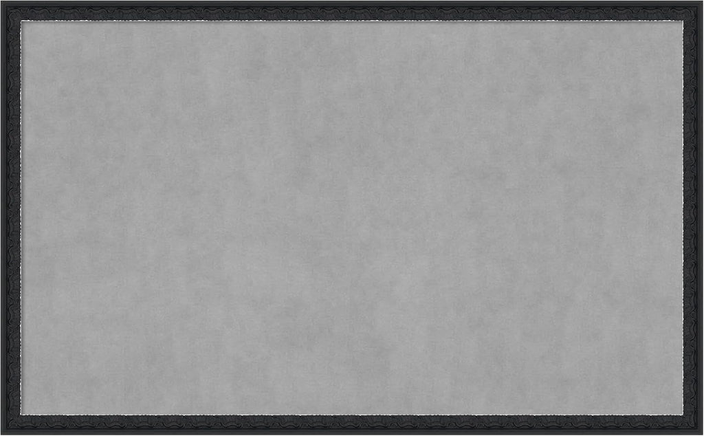 Amanti Art Black Framed Magnetic Board 26x42 Large Vision Board
