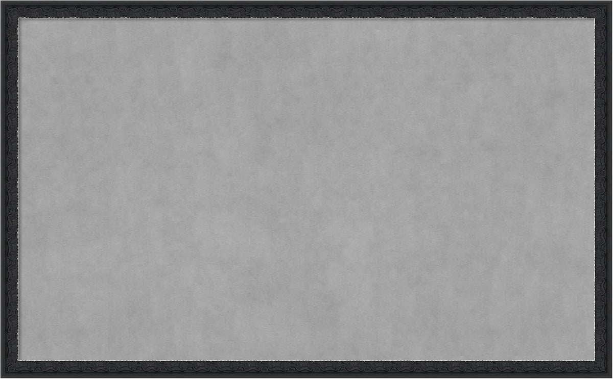 Amanti Art Black Framed Magnetic Board 26x42 Large Vision Board