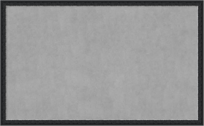 Amanti Art Black Framed Magnetic Board 26x42 Large Vision Board by AmantiArt