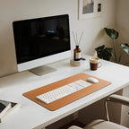 Jotsome Leather Desk Pad Mat, Non-Slip Desk Blotter Pad - Image 4
