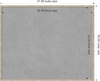 Amanti Art Silver Framed Magnetic Board 33x41 X-Large Vision Board - Image 4