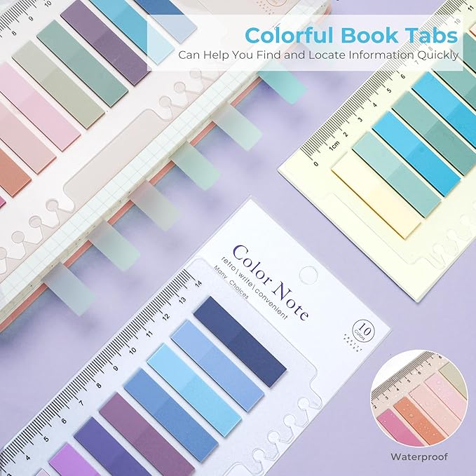 Nicpro 62 PCS Aesthetic Book Annotation Kit - Image 6