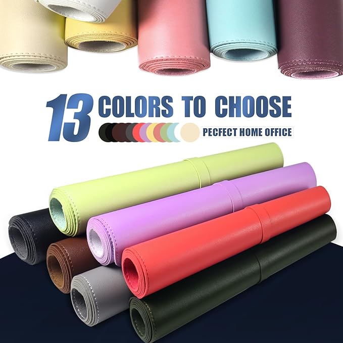 Leather Desk Pad Protector, Desk Mat, Large Mouse Pad, Non-Slip Desk Blotter - Image 6