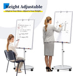 Mobile Whiteboard – 36 x 24 inches Portable Magnetic Dry Erase Board - Image 2