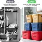 100Pcs Clear Large Labels for Storage Bins, 6x4 Inch Removable Labels, Large - Image 5