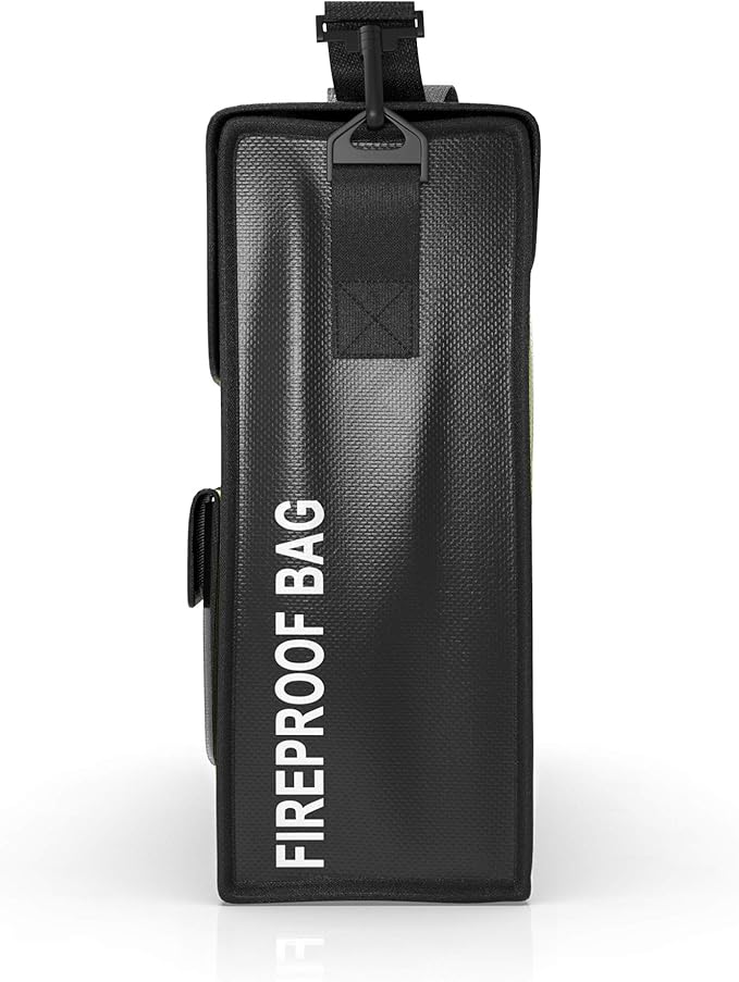 Upgraded Fireproof & Waterproof Document Bag – Lockable 17”x 12”x 5” - Image 8