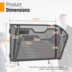 Docnest 2 Tier Mesh Wall File Holders - Image 2