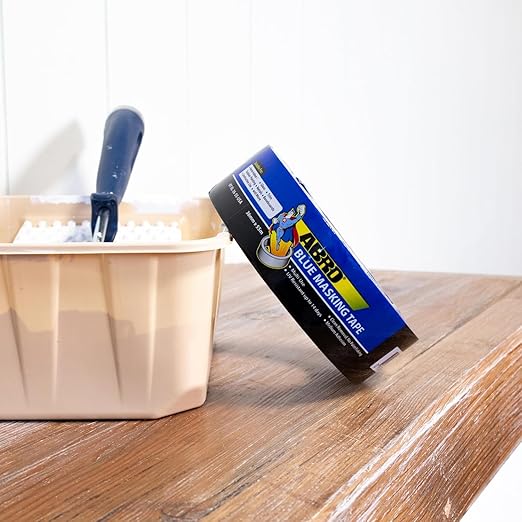 ABRO 24 Pack Blue Painters Tape: 36mm x 55M All Purpose Blue Tape, Temporary - Image 2
