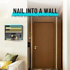 SUPEASY Wall File Organizer Mesh Office Mail Holder, Hanging Wall Organizer - Image 6