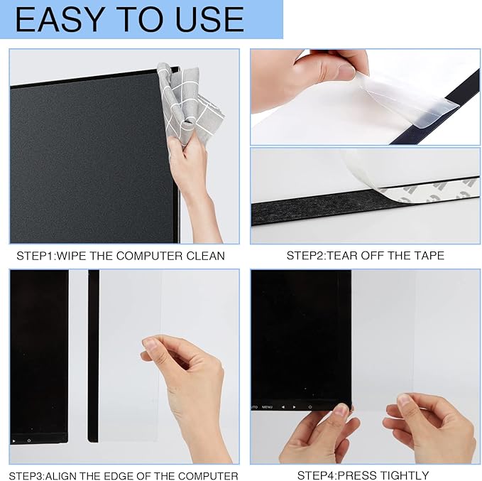 Office Desk Accessories 4pcs Multifunction Computer Monitor Memo Board - Image 5