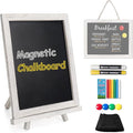SELEAD 100% Real Wood Frame Magnetic Chalkboard by SELEAD