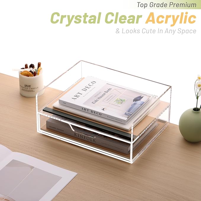 SANRUI 2-Tier Paper Letter Tray Organizer - Image 6