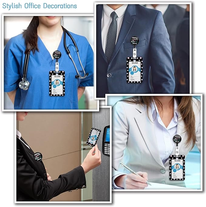 Funny Nurse Lanyards for ID Badges Name Tags ID Card Holder, ID Badge Holder - Image 3