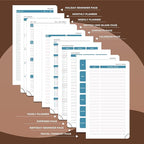 IN-LUXPRO Planner 2026 Daily Weekly and Monthly, 6.5"x3.75", 12 Months Spiral - Image 5