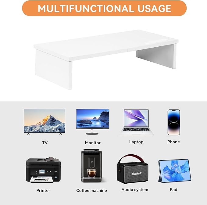 Qupui 21" Monitor Stand Riser - Image 6