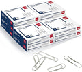 Deli #1 Smooth Paper Clips, 1000 Medium Paper Clips, 10 Boxes of 100 Each by delioffice