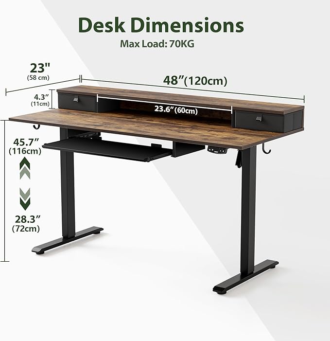 Agilestic Electric Standing Desk - Image 3