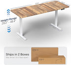 VIVO Electric 71 x 30 in Standing Desk, Memory Height Adjustment, 1B Series - Image 3