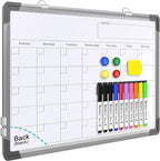 Small Monthly Calendar Dry Erase Whiteboard by ABERLLS