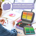 Number-one Large Capacity Pencil Case, 72 Slots Colored Pencil Pouch Bag - Image 6