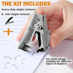 Aterflym Professional Staple Remover & Puller – Staple Remover Without Tearing - Image 4