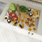 KORVOS 304 Stainless Steel Cutting Board, 23.6" x 19.6" Large Size Stainless by KORVOS