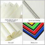 Leelosp 12 Pack Small Spiral Notebook A5 Lined College Ruled Spiral Journal - Image 2