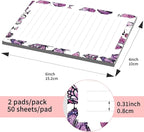 SXboxing Sticky Notes 4X6 Inches, 2 Pack Large Cute Self-Stick Pads, Bright - Image 4