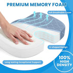 TushGuard Office/Car Seat Cushion, Non-Slip Sciatica & Back Coccyx Tailbone - Image 3
