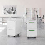 Laura Davidson Furniture Stockpile 2-Drawer Modern Mobile File Cabinet - Image 2