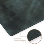 Node Leather Calfskin Leather Desk Pad – Executive Office Desk Mat - Image 3