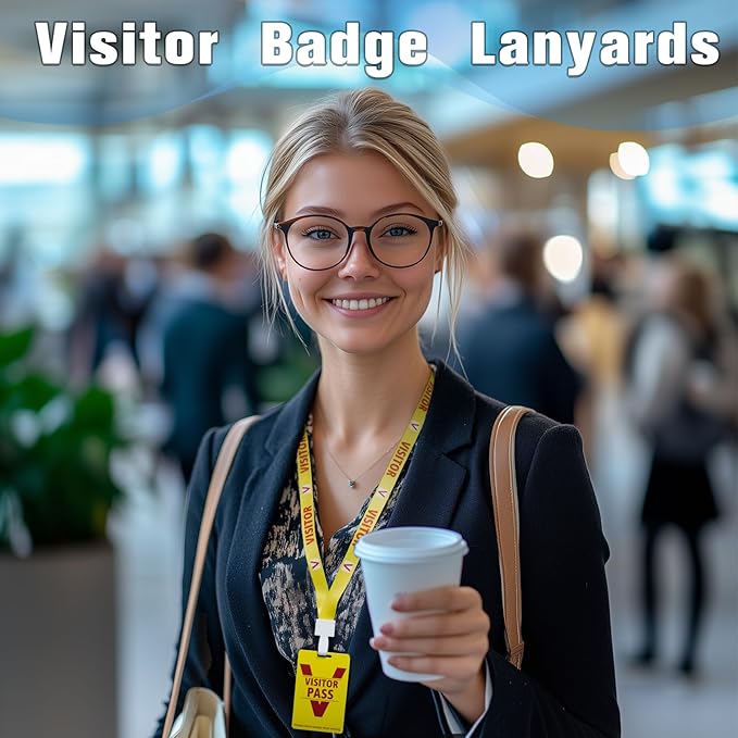 Visitor Badge Lanyards Volunteer Badge Holder - Image 6