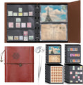 Lewtemi Stamp Collecting Albums Set Stamp Collection Book Include 20 Pages