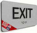 ADA Compliant Sign with Braille by NapTags