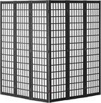 VEVOR Room Divider, 6 Panel Japanese Room Divider, Folding Privacy Screen Indoor - Image 4